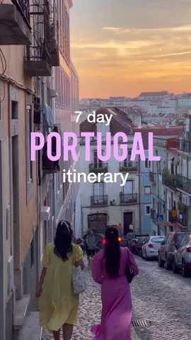 7 day portugal itinerary for the ambitious girlies who love both nature and city ✨🇵🇹 #traveltiktok #portugalitinerary #madeira #algarve #islandvacation #toptraveldestination #traveltips 