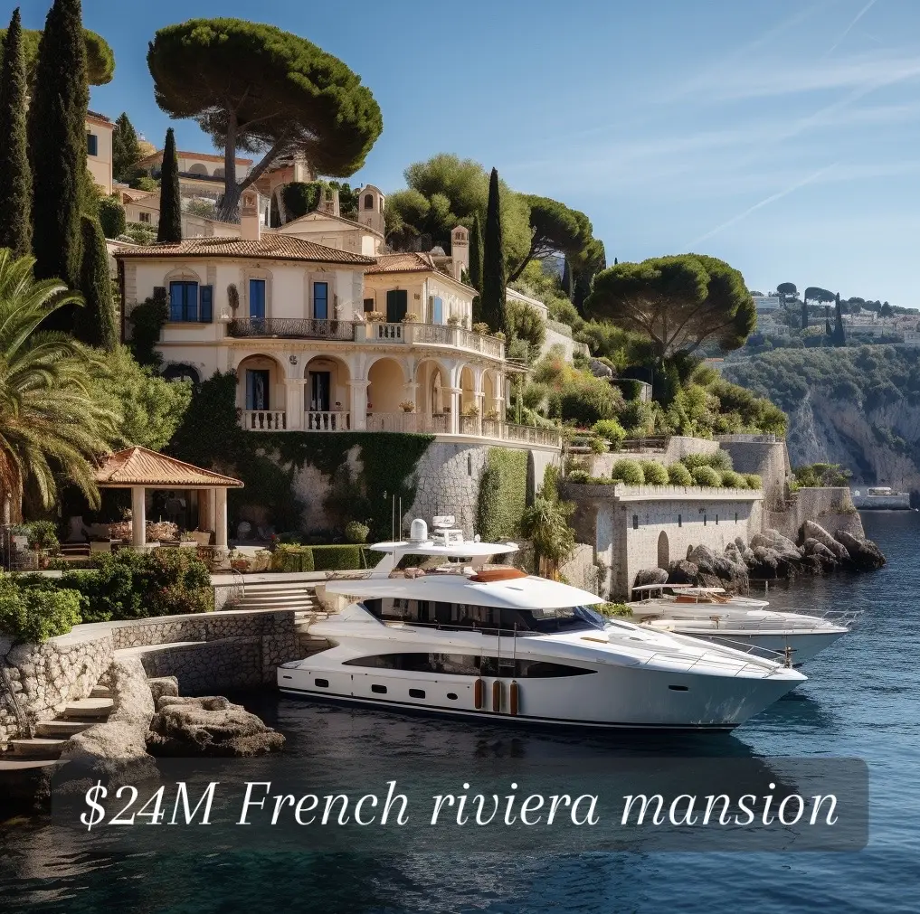 Comment where you want to see next, most liked comment will be posted! ⬇️ #france #frenchriviera #design #architecture #yacht #views #luxuryhomes 