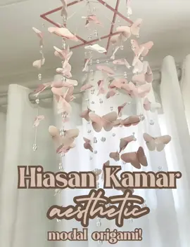 #orgigami flower #Hiasan Kamar Estetik Besar #wajibfypsih 