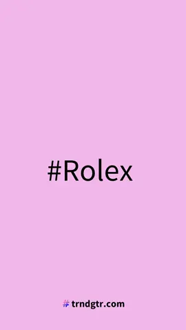 #Rolex #trndgtr.com #fyp #trending #Rolex