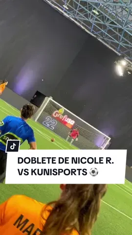 Segundo GOL de @Nicole Rubio que sieve para recuperar el marcador frente a Kunisports #ultimatemostoles #kingdomcup #kingsleague #queensleague 