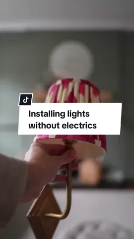 Let there be light ✨ If you're anything like us with limited sockets and want the extra lighting without ripping your walls apart to add electrics then this could be the solution for you! These battery operated lights stick to anything, are dimmable and can be used in lights, cupboards, shelves.. you name it!  #lighthack #diyhack #batterylights #britishhome #walllights #tiktokhome #vintageinteriorstyling 