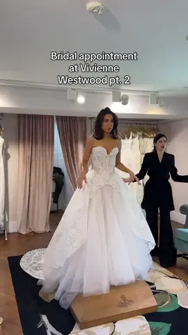These couture gowns 😍😍 #weddingtiktok #bridaltiktok #couturegown #viviennewestwood #viviennewestwoodbridal #coutureweddingdress #bridetobe #weddingdressshopping #viviennewestwoodss24 #weddingdress #tryonhaul #fashiontiktok #luxuryfashion 
