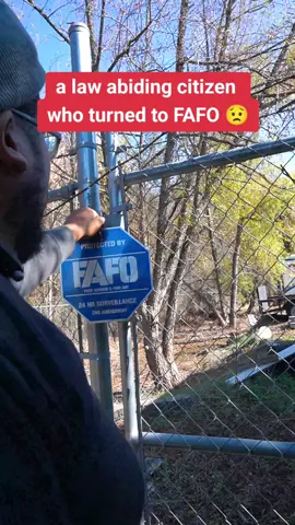 Last I heard, the neighbors didn't have their 'FAFO' sign yet. Now, they do! ♥️ #fafo #2ndamendment #getyourfafosign #neighbors #hoa #homeowners #Home #protectyourfamily #stayout #law #security #adt #homesecurity #america #freedom #sign #freedomofspeech #sign #metalart #lawabidingcitizen #fyp #tiktokmademebuyit #trends 