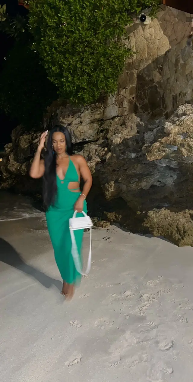 Spent my birthday on the beautiful island of St. Barths - found this perfect dress just hours before I went out and praying for a year of life leading me to all the things I want and need 🤍🫶🏾  #birthdaygirl #blackgirltiktok #BeautyTok #stbarths #scorpio 