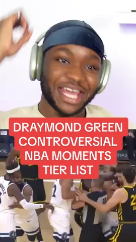 Draymond Green controversial NBA moments tier list! #NBA #basketball #sports #foryou #draymondgreen #warriors #lebron 