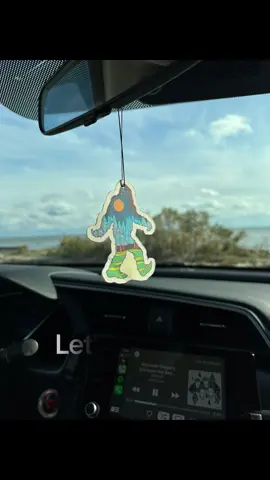 #airwheres.etsy.com #carairfresheners #giftidea #bigfoot #bigfootsighting #sasquach #glowinthedark #etsyseller #brotherscanandcut 