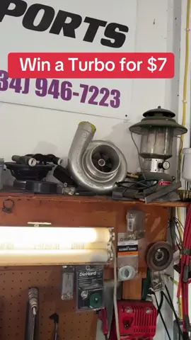 Win a turbo for $7 bucks? We only have 298 left until we pick the Winner at random