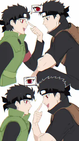 Artist: Shlyackerman (twt) Nay cho Mirai come out 😁 #shisui #uchihashisui #mirai 