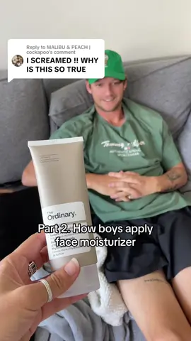 Replying to @MALIBU & PEACH | cockapoo its the moisturiser in the hair 🤣 #boyfriend 