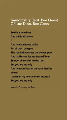 #immortality #beegees #celinedion #longervideos #viralsong #songwithlyrics 
