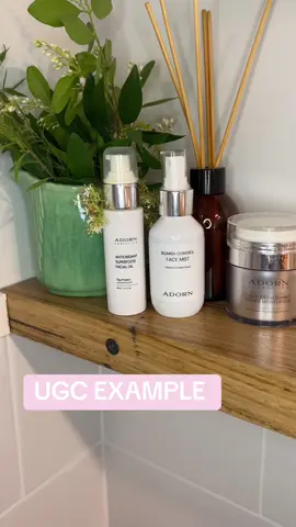UGC Example. I just love my @Adorn Cosmetics products!  #adorn #adorncosmetics #beauty #beautyproducts #skincare #skincareroutine #ugcmarketing #marketingcontent #ugcexamplevideo #ugcexamplevideos2023 #skincarebrands #digitalmarketing #ugcdigitalmarketing 
