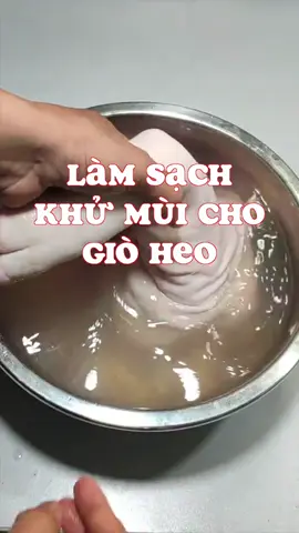 Cách Sạch Và Khủ Mùi cho giò heo #Lêngọc #đầubếp #congthucnauan #nauancungtiktok #giòheo #Cáchlàmsạchgiòheo #khửmùichogiòheo