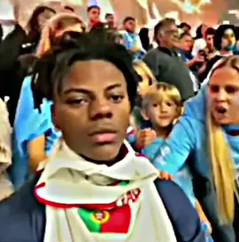 Speed surprises everyone by wearing Argentina shirt.