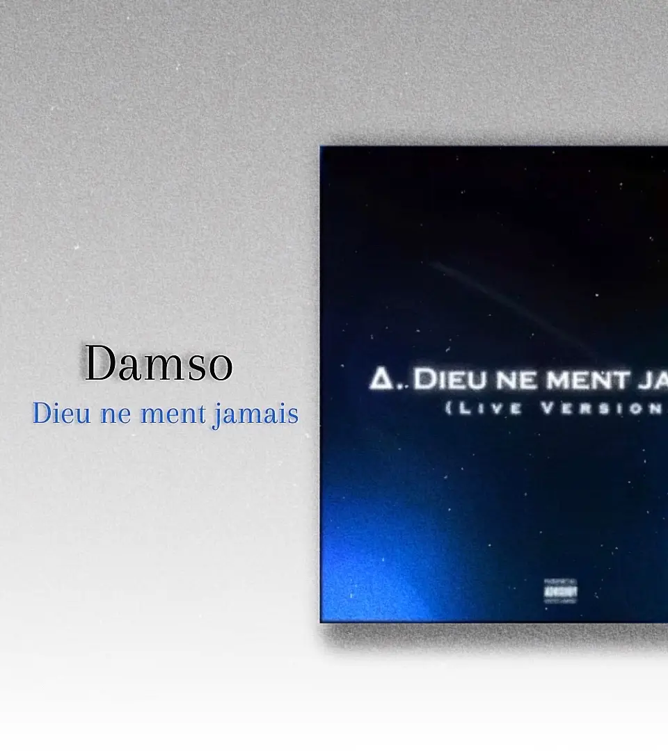 16 | Damso - Dieu ne ment jamais 🎧🖖🏼 #fyp #pourtoi #damso 