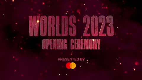 Opening ceremony worlds 2023 league of legends #leagueoflegends #worldlol2023 #leagueoflegendsworlds #riotgames 