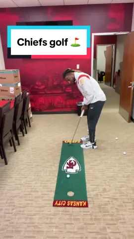We’re gonna need a tie breaker ⛳️ #chiefskingdom #nfl #golf #golftiktok 