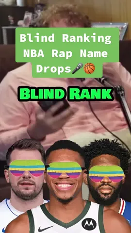 Blind Ranking NBA Rap Name Drops🎤🏀 #NBA #nbablindranking #nbarankings #nbarappers #rap #jcole #kendricklamar #lebronjames #nbatiktok #fypnba 