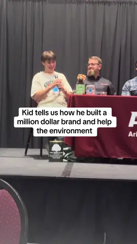Easton Dana tells the story of how he came up with the unique way to package his products that was more sustainable that traditional plastic mailers.  #entrepreneur #tiktokshopcybermonday #tiktokshopblackfriday 