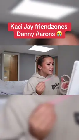 Danny is currently crying 💔 #lockedin #footasylum #dannyaarons #kacijay #dadvgirls #fyp 