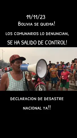 Desastre nacional ya!!!!! #rurrenabaque #incendio #ayuda #bolivia #amazonia 