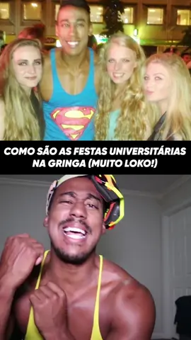 COMO SÃO AS FESTAS UNIVERSITÁRIAS? As gringas loiras me deixaram louco!  #brnagringa #ingles #aprendaingles #morandofora #australia 