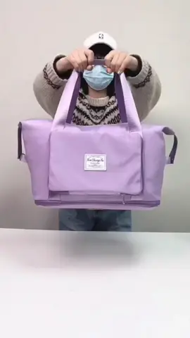 New Large Capacity Folding Travel Bag Waterproof Handbag Travel Bag Women Multifunctional #Bag #fyp #foryou #tiktok #GoodItemsRecommendation #Convenient 