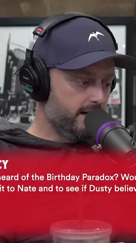 Do you know the birthday paradox? #nateland #natelandpodcast #natebargatze #dustyslay #aaronweber #brianbates @Nate Bargatze 