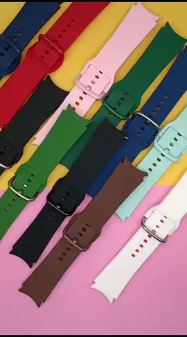 Tali Jam Tangan 20 mm.  Silicone watch strap for Samsung Galaxy watch5 40mm 44mm watch5 pro 45mm watch4 40mm 44mm classic 42mm 46mm watch3 41mm