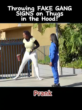Throwing FAKE GANG SIGNS on Thugs in the Hood! (LOS ANGELES) #viral #explore  #explorepage #trending #fyp #lexxiam  #topnotch #tng  #houstoninfluencer  #pranks  #funny  #public  #foryoupage  #htx  #prank  #squaring  #gir#viral #explore  #explorepage #trending #fyp #lexxiam  #topnotch #tng  #houstoninfluencer  #pranks  #funny  #public  #foryoupage  #htx  #prank  #squaring  #girl