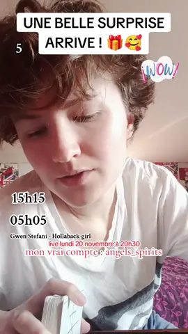 je vous attends nombreux sur le live de ce soir à 20h30 🥰 #medium #guidance #voyance #channeling #spiritialite #channeledmessage #amour #surprise #tiragedecarte 