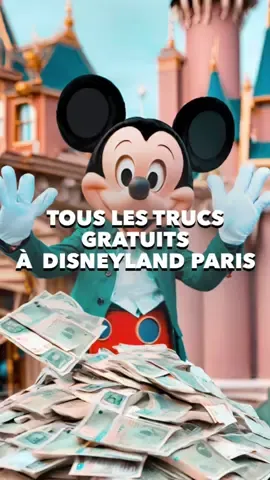 Toi aussi t'es un rat ? 💸 Découvre tous les trucs gratuits que j'ai dénichés pour toi à Disneyland Paris. 🏰 #disneylandparis #disneyland #disney 
