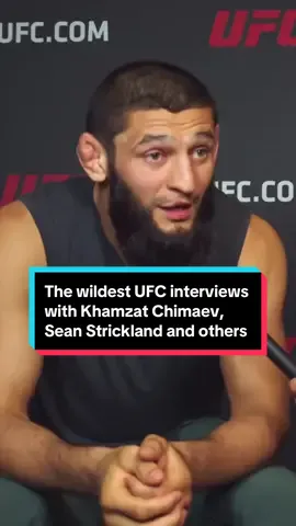 The wildest UFC interviews with Khamzat Chimaev Sean Strickland Jiri Prochazka Tom Aspinall and Jamahal Hill #UFC #mma #jiujitsu #wrestling #ninadrama #Seanstrickland #alexpereira #jiriprochazka #tomaspinall #ufc296 #jamahalhill 