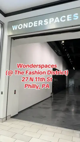 Got invited to Wonderspaces and had a great time #phillytiktok #phillyfoodies #centercity #fashiondistrict 