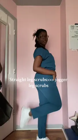 Straight leg is definitely better! #fableticsscrubs #fyp #fabletics #premed #premedstudent #thisisahundredpercentyourlook #fypシ゚viral 