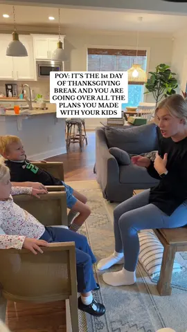 For some reason they had other ideas in mind 🤷🏼‍♀️ #kids #thanksgivingbreak #mom #momlife #MomsofTikTok #sahm #sahmlife #sahmomsbelike #fyp #schoolbreak #Siblings #momof3 #funnyparenting 