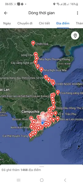 khi Google map nhắc những nơi bạn đã đi qua và ghé thăm 🤣🤣#SportsOnTikTok #videosoccer #TikTokAwardsVN2023 #dulichtaigia #dulich 