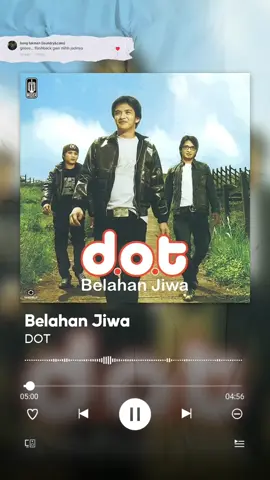 DOT - Belahan Jiwa                                            #KasetPita #videolirik #liriklagu #titokmusic #dot #belahanjiwa @drisolaundry_cake 