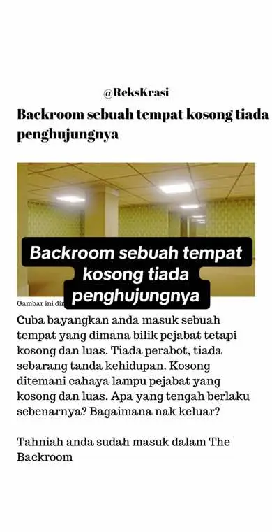 #backroomsfootage #backrooms #liminalspaces #backroomsmalaysia #thebackrooms #serammalaysia #videoseram 