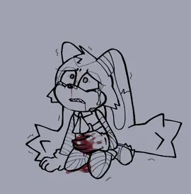 She got injured real bad when fighting Knuckles, she got distracted and Knuckles punched her stomach drawing blood. everyone panicked, especially eggman and metal Sonic. Knuckles were having crisis whether what he's doing is right or wrong, all he tried to do is help Tails from Cream to hurt him. But seeing him hurting an innocent child that most likely got brainwashed makes him feel conflicted. #sonicthehedgehogau #sonicau #sonicthehedgehog #knucklestheechidna #metalsonic #drrobotnik #angst #au #tailsmilesprower #tailsthefox #creamtherabbit #animatic #sad #shortcomic #blood 
