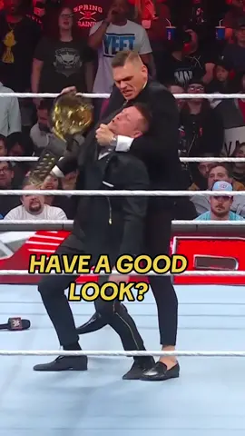 Bro DESERVED it… 😤🔥 #WWE #Gunther #TheMiz #Imperium 