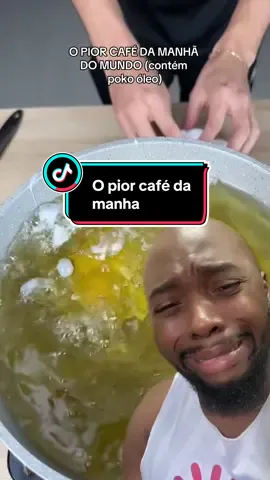 Esse é o pior cafe da manha do mundo (contem poko oleo) #cafedamanha #pokooleo #react #malconreact 