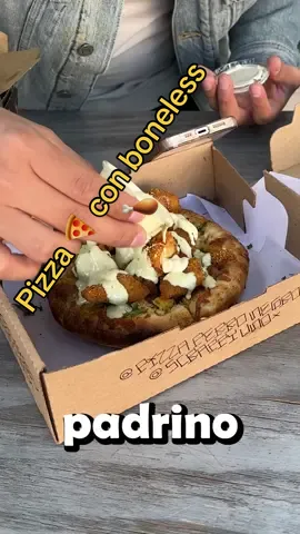 Pizza con Boneless!!! Hice la mejor combinacion que todos deben probar 😍😍😍😍