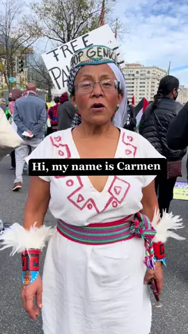 Carmen - an indegenous Mayan from Mexiso - has a message to everyone supporting colonisation in any form - together united, we will free all indegenous populations from their opressor. 