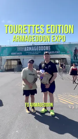 #Repost Because TikTok doesn’t like my content! If you see this let me know! “Tourettes vs Going To Armageddon Expo!” #uncletics #fyp #foryoupage #tourettes #tourettesawareness #funny 