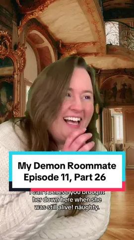 My Demon Roommate- Ep. 11, Part 26: Lorelai arrives to join the HeII Heist crew, but is she even supposed to be there? 👀 #fyp #comedy #skit #abbyandren #mydemonroommate 