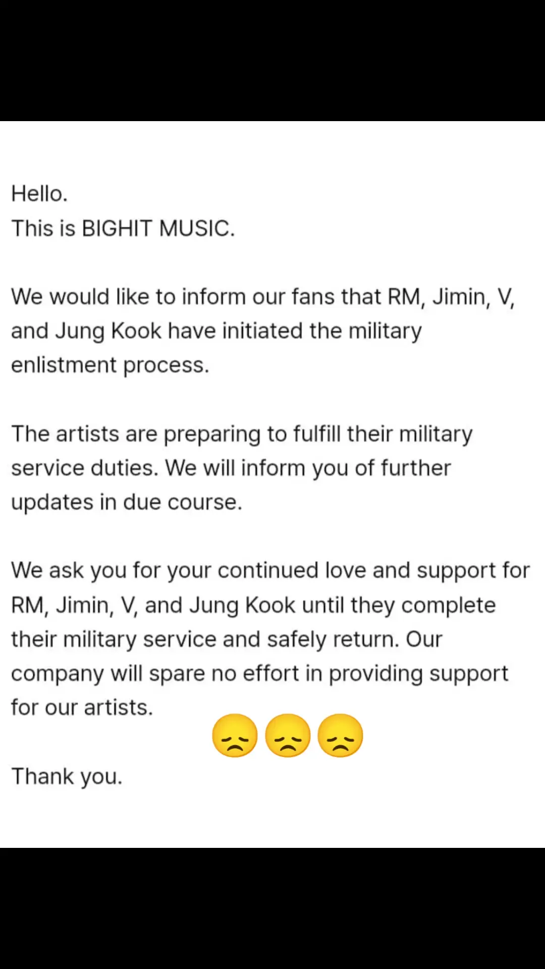 Early in the morning already got a notice like this 😓😓😓#kimnamjoon #RM #namjoon #jungkook #v#taehyung #jimin #bantan #foryoupage #bighit_official_bts #fypシ 