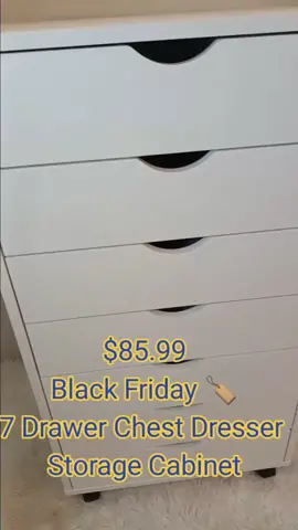 Runn Black Friday Sales 🏷️ Perfect for makeup storage @FurnishFlex #storage #7drawerstorage #blackfridaysale 