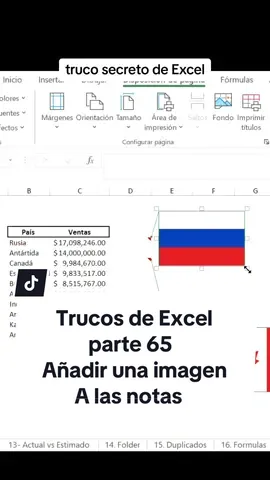 Trucos de Excel parte 65 añadir imagen a las notas añade imagenes facil en excel utilizando este truco  #negocios #excel #finanzas #trucosestudiantes #trucosenexcel #excelfacil #excelformulas #exceltutorial #trucosparaexcel #cursosonline #finanzastiktok #exceltok  @Microsoft Latinoamérica @Microsoft ExpertZone (NA) @Microsoft Education @Microsoft 365 @Microsoft 