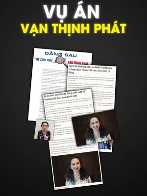 Vạn Thịnh Phát: bà Trương Mỹ Lan đã chiếm đoạt tiền thế nào? #nqs #truongmylan #vanthinhphat 